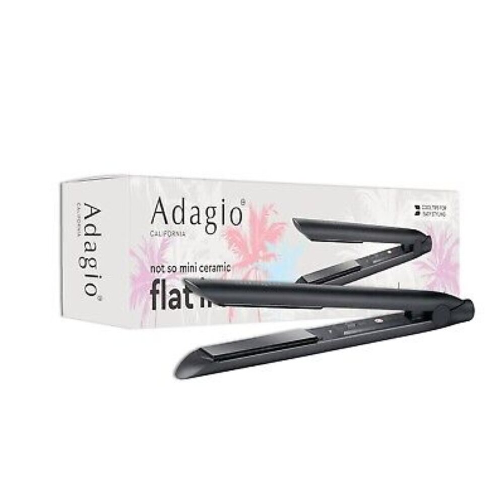 NWT Not So Mini Ceramic Flat Iron - 100% Ceramic Hair Straightener